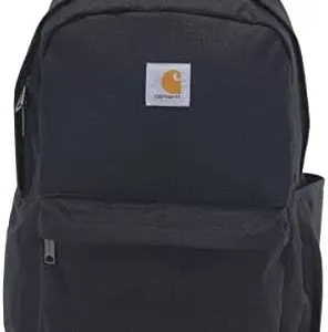 Carhartt Unisex Adult Essentials Backpack with 15-Inch Laptop Sleeve for Travel, Work and School, Black, One Size