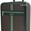 Michael Kors Logo Army Green Rolling Travel Trolley Suitcase Carry-on Bag $898