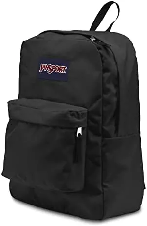 JanSport SuperBreak One School Backpack for Girls, Boys, Black - Durable, Lightweight Bookbag for Teens with 1 Main Compartment, Front Utility Pocket with Built-in Organizer - Premium Backpack - Image 8