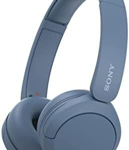 Sony WH-CH520 Wireless Headphones Bluetooth On-Ear Headset with Microphone, Blue New