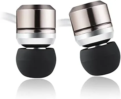 sephia SP3060 Earbuds Wired in Ear Headphones with Tangle-Free Cord Noise Isolating Earphones Deep Bass Case Ear Buds 3.5 mm Jack Plug - Image 4