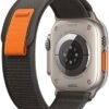 Apple Watch Ultra [GPS + Cellular 49mm] Smart Watch w/Rugged Titanium Case & Black/Gray Trail Loop S/M. Fitness Tracker, Precision GPS, Action Button, Extra-Long Battery Life, Brighter Retina Display - Image 3