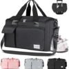 Womens travel bags, travel large capacity, sports Gym Bag, weekender carry on for women, Travel Duffel Bag with Shoes Compartment, Gym Tote Bag for Travel, Training Handbag, Yoga,Sport Bag