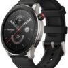 Amazfit GTR 4 Smart Watch for Men Android iPhone, Dual-Band GPS, Alexa Built-in, Bluetooth Calls, 150+ Sports Modes, 14-Day Battery Life, Heart Rate Blood Oxygen Monitor, 1.43”AMOLED Display,Black