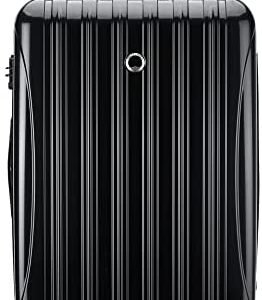 Delsey Luggage Helium Aero 29 Inch Expandable Spinner Trolley, One size - Black