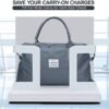 Weekender Bags for Women,Carry on Bag,Overnight Bag with Trolley Sleeve,Sports Tote Gym Bag,Travel bag for Women - Image 3