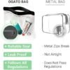 Ogato 3pcs - Clear TSA Approved Toiletry Bag - Our Quart Size Clear Toiletry Bags are Security Approved Worldwide for Liquids & Cosmetics - 100% 3-1-1 Compliant Clear Travel Bags for Toiletries - Image 6