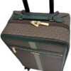 Michael Kors Logo Army Green Rolling Travel Trolley Suitcase Carry-on Bag $898 - Image 4