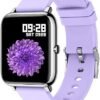 Smart Watch, KALINCO Fitness Tracker with Heart Rate Monitor, Blood Pressure, Blood Oxygen Tracking, 1.4 Inch Touch Screen Smartwatch Fitness Watch for Women Men Compatible with Android iPhone iOS