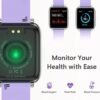 Smart Watch, KALINCO Fitness Tracker with Heart Rate Monitor, Blood Pressure, Blood Oxygen Tracking, 1.4 Inch Touch Screen Smartwatch Fitness Watch for Women Men Compatible with Android iPhone iOS - Image 3