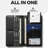 VULKIT Passport Holder Wallet RFID Blocking Travel Wallet for Men & Women - Image 2
