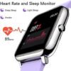 Smart Watch, KALINCO Fitness Tracker with Heart Rate Monitor, Blood Pressure, Blood Oxygen Tracking, 1.4 Inch Touch Screen Smartwatch Fitness Watch for Women Men Compatible with Android iPhone iOS - Image 2
