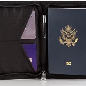 Zero Grid Passport Wallet - Travel Document Holder w/RFID Blocking