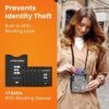 Travel Neck Wallet with RFID Blocking, Travel Neck Pouch Passport Holder for Women and Men Keep Valuables Safe for Secure Travels - Image 5