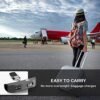travel inspira Luggage Scale, Portable Digital Hanging Baggage Scale for Travel, Suitcase Weight Scale with Rubber Paint, 110 Pounds, Battery Included - Image 5