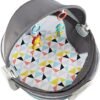Fisher-Price Portable Bassinet and Play Space On-The-Go Baby Dome with Developmental Toys and Canopy, Windmill - Image 9