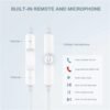 2 Packs Apple Earbuds for iPhone Headphones Wired Earphones [Apple MFi Certified](Built-in Microphone & Volume Control) Noise Isolating Headsets for iPhone 13/12/11/XR/XS/X/8/Support All iOS System - Image 2