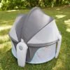 Fisher-Price Portable Bassinet and Play Space On-The-Go Baby Dome with Developmental Toys and Canopy, Windmill - Image 11