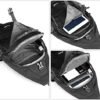 G4Free Sling Bag RFID Blocking Sling Backpack Crossbody Chest Bag Daypack for Hiking Travel(Black) - Image 4