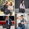 Womens travel bags, travel large capacity, sports Gym Bag, weekender carry on for women, Travel Duffel Bag with Shoes Compartment, Gym Tote Bag for Travel, Training Handbag, Yoga,Sport Bag - Image 4