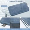 Fintie Family Passport Holder Wallet, RFID Blocking Travel Document Organizer Clutch Bag Credit Cards Case for Women Men - Image 5