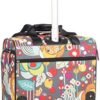 Lily Bloom Designer 15 Inch Carry On - Weekender Overnight Business Travel Luggage - Lightweight 2- Rolling Wheels Suitcase - Under Seat Rolling Bag for Women (Bliss) - Image 3