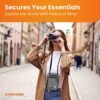 Travel Neck Wallet with RFID Blocking, Travel Neck Pouch Passport Holder for Women and Men Keep Valuables Safe for Secure Travels - Image 7