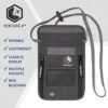 Travel Neck Wallet with RFID Blocking – Passport Holder Neck Pouch to Keep Your Cash And Documents Safe – Get Peace Of Mind When Traveling - Image 7