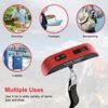 travel inspira Luggage Scale, Portable Digital Hanging Baggage Scale for Travel, Suitcase Weight Scale with Rubber Paint, 110 Pounds, Battery Included - Image 7