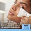 Neutrogena Makeup Remover Facial Cleansing Towelette Singles, Daily Face Wipes Remove Dirt, Oil, Makeup & Waterproof Mascara, Gentle, Individually Wrapped, 100% Plant-Based Fibers, 20 ct - Image 4