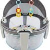 Fisher-Price Portable Bassinet and Play Space On-The-Go Baby Dome with Developmental Toys and Canopy, Windmill - Image 13