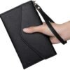 ZOPPEN Passport Holder Travel Wallet (Ver.5) for Women Rfid Blocking Multi-purpose Passport Cover Case Document Organizer Wrist Strap - Image 7