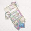 Lilly Pulitzer Vegan Leather Passport Holder, Cute Passport Cover, Travel Wallet with Credit Card Slots, Swizzle In - Image 3