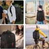 YOREPEK Travel Backpack, Extra Large 50L Laptop Backpacks for Men Women, Water Resistant College School Bookbag Airline Approved Business Work Bag with USB Charging Port Fits 17 Inch Computer, Black - Image 7