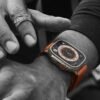 Apple Watch Ultra [GPS + Cellular 49mm] Smart Watch w/Rugged Titanium Case & Black/Gray Trail Loop S/M. Fitness Tracker, Precision GPS, Action Button, Extra-Long Battery Life, Brighter Retina Display - Image 5