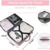 Travel Backpack for Women, Carry On Backpack with USB Charging Port & Shoe Pouch, TSA 15.6inch Laptop Backpack Flight Approved, College School Bag Casual Daypack for Weekender Business Hiking, Pink - Image 4