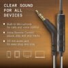 Symphonized Wired Earbuds with Microphone - Noise Isolating Earbuds Wired with Microphone, Ear Buds with Wire, Earbuds for Computer, Corded Earbuds, Earphones Wired, In-Ear Headphones Wired 3.5mm - Image 6