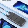 LOVELEDI Portable-Charger-Power-Bank - 15000mAh Dual USB Power Bank Output 5V3.1A Fast Charging Portable Charger Compatible with Smartphones and All USB Devices(Black) - Image 3