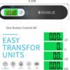 SHANJE Luggage Weight Scale for Suitcases 110 Lbs World Cup Travel Accessories High Precision Travel Digital Hanging Scales 50kg - Image 4
