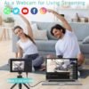 Saneen Digital Camera, FHD 4K & 44MP Kids Camera Video Cameras for Photography with 32GB SD Card 16X Digital Zoom, Compact Point and Shoot Camera Small Camera for Beginners, Kids and Teens-Black - Image 3