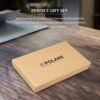 Polare Full Grain Leather Travel Passport Holder RFID Blocking Cover Case With YKK Zipper Travel Document Organizer Wallet Holders 2 Passports - Image 7