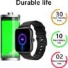 Smart Watch(Call Receive/Dial), Full Touch Screen SmartWatch for Android and iOS Phones Compatible Fitness Tracker with Heart Rate,Sleep,Blood Oxygen,Step Counter for Men Women - Image 7
