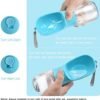 Dog Water Bottle with Food Container, Travel Puppy Water Bowl, Portable Pet Dispenser, Dog Stuff Accessories Items, Puppy Essentials Necessities for Yorkie Chihuahua Cat Walking and Hiking - Image 4