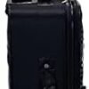 Rockland Fashion Softside Upright Luggage Set, Expandable, Black Plaid, 2-Piece (14/19) - Image 2