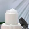 4oz Glass Clear Cosmetic Jars with Black Lids,Empty Small Glass Jars with Inner Liners,Round Travel Sample Container for Cream,Lotion,Ointments,Candle Making,Set of 25 - Image 3