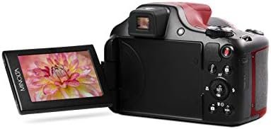 Minolta Pro Shot 20 Mega Pixel HD Digital Camera with 67x Optical Zoom, Full 1080p HD Video & 16GB SD Card (Red) - Image 3