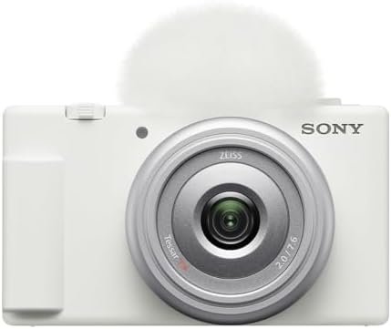 Sony ZV-1F Vlog Camera for Content Creators and Vloggers White - Image 2