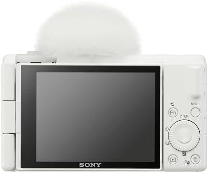 Sony ZV-1F Vlog Camera for Content Creators and Vloggers White - Image 4