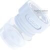 Dot&Dot Leak Proof Travel Bottles for Toiletries - 4 Pack Silicone Travel Toiletry Bottles - Travel Shampoo and Conditioner Bottles with TSA Quart Bag - 3 oz Travel Size Bottles - Image 4