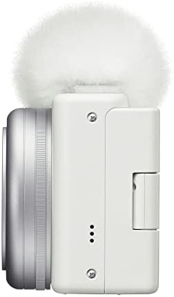 Sony ZV-1F Vlog Camera for Content Creators and Vloggers White - Image 7